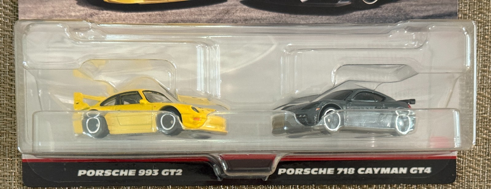 2024 Hot Wheels Car Culture 2-Pack Porsche 993 GT2 & Porsche 718 Cayman GT4