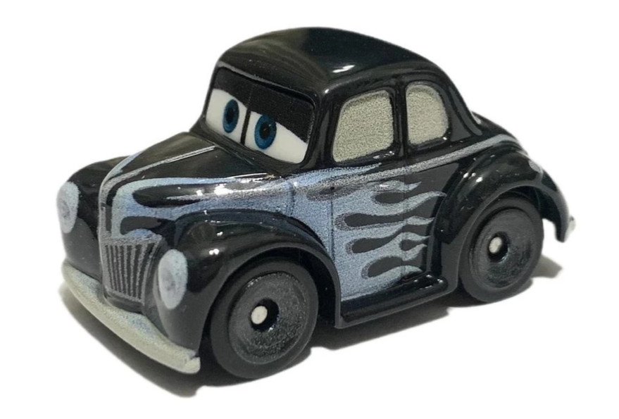 Disney Pixar Cars Mini Racers 2022 Series 1 Hot Rod Junior Moon Sealed in Box