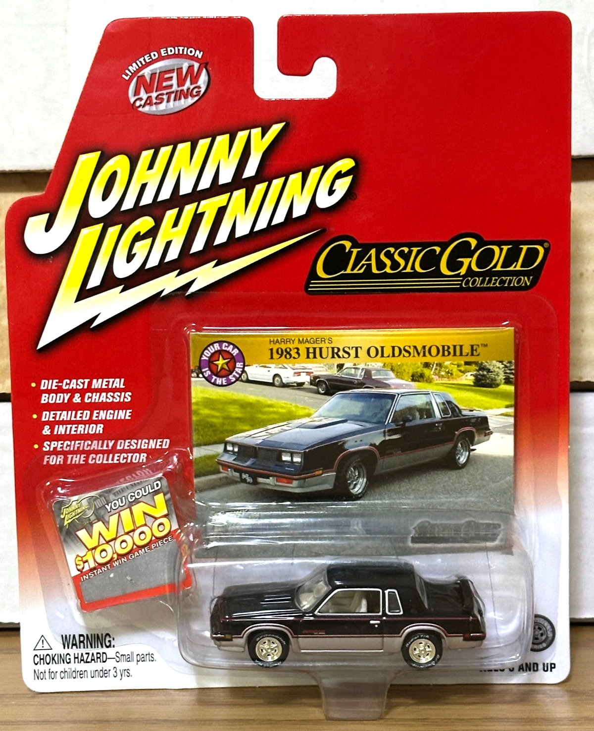 2004 JOHNNY LIGHTNING CLASSIC GOLD 1983 HURST OLDS CUTLASS 442 RARE HTF EXC COND