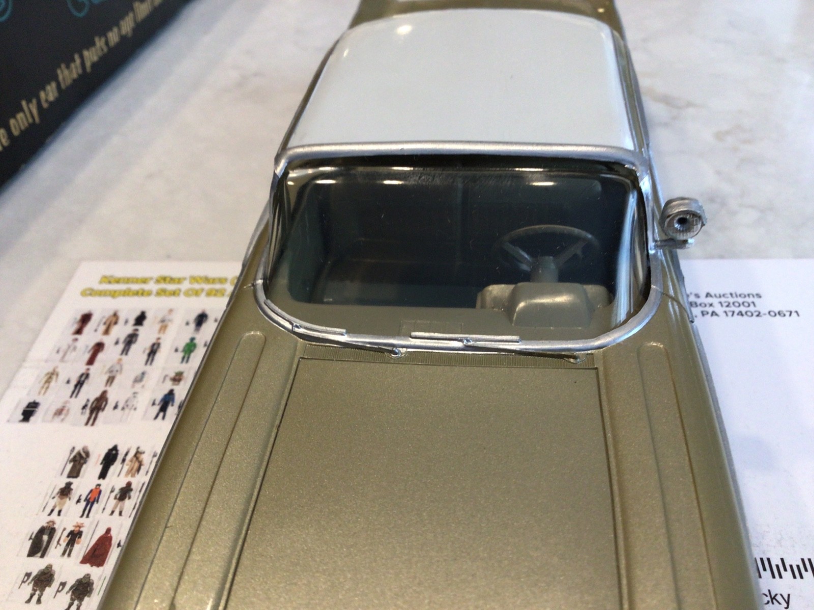 AMP 1959 MERCURY PARKLANE TWO TONE PROMO WITH FLY WHEEL IN ORIGINAL BOX