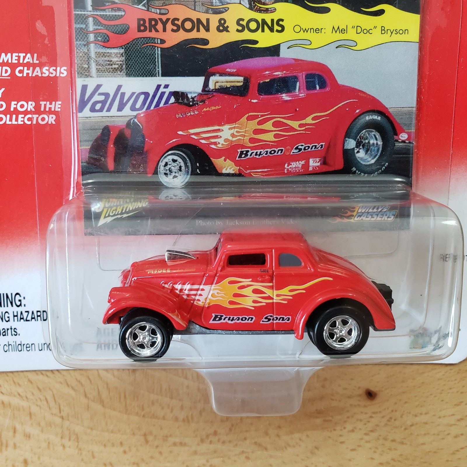 Johnny Lightning Mixed Lot of 7 Willys Gassers Ford Hot Rods Sema Roadster 1:64