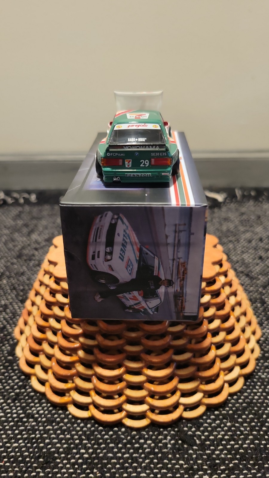 Kaido House x Mini GT BMW M3 Kaido Works Larry Chen V1 Seven-Eleven #217 1/64