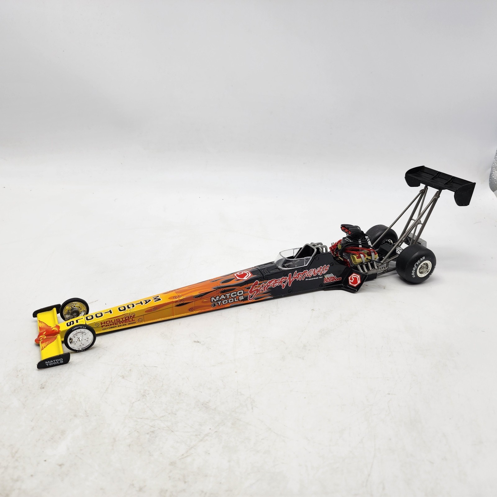 41D 2000 Matco Tools Houston Super Nationals ED. 1:24 TOP FUEL DRAGSTER W Box