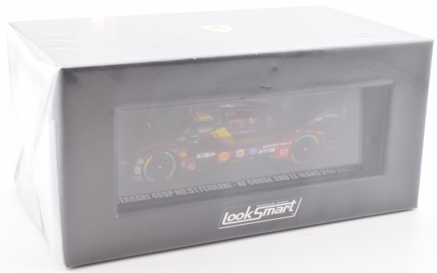 LookSmart Ferrari 499P #51 – AF Corse – 2025 24hrs Le Mans 1:64 Car LS64009LM
