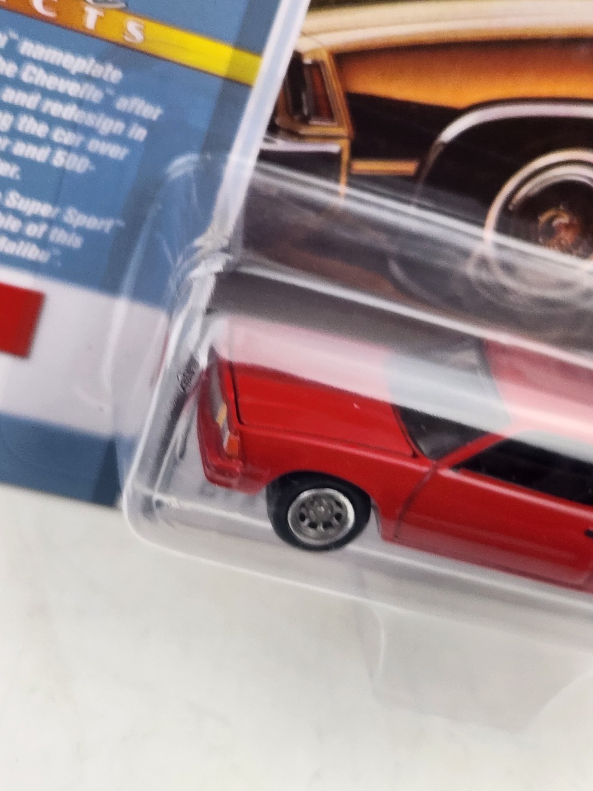 Johnny Lightning 1979 Chevy Malibu Red Classic Gold DieCast Car Ltd 1/3000