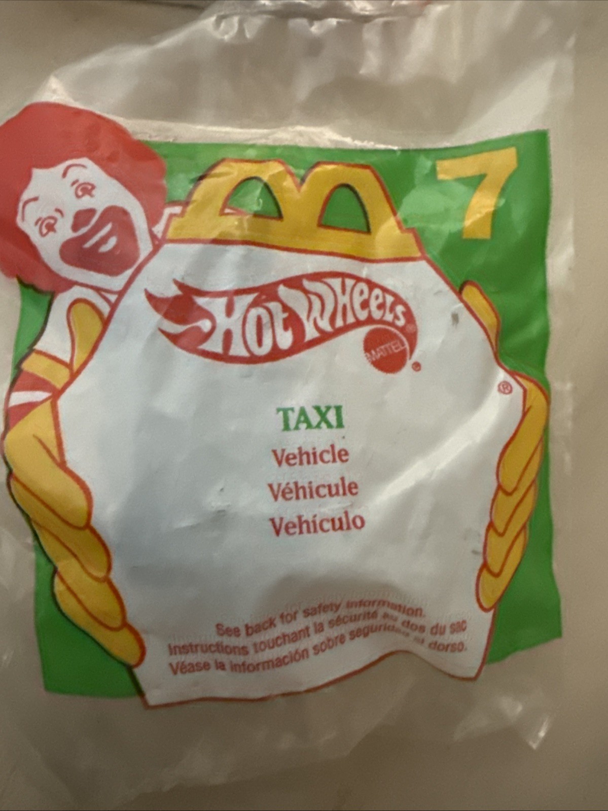 McDonald’s Hot Wheels 1997 Collection #6. #7. #8. #9. #10