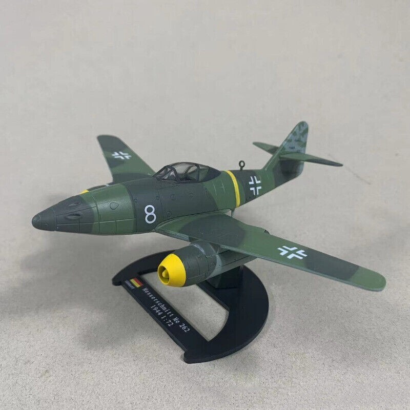 1:72 WW2 Messerschmitt Me 262 Schwalbe Fighter Model Diecast Military Collection
