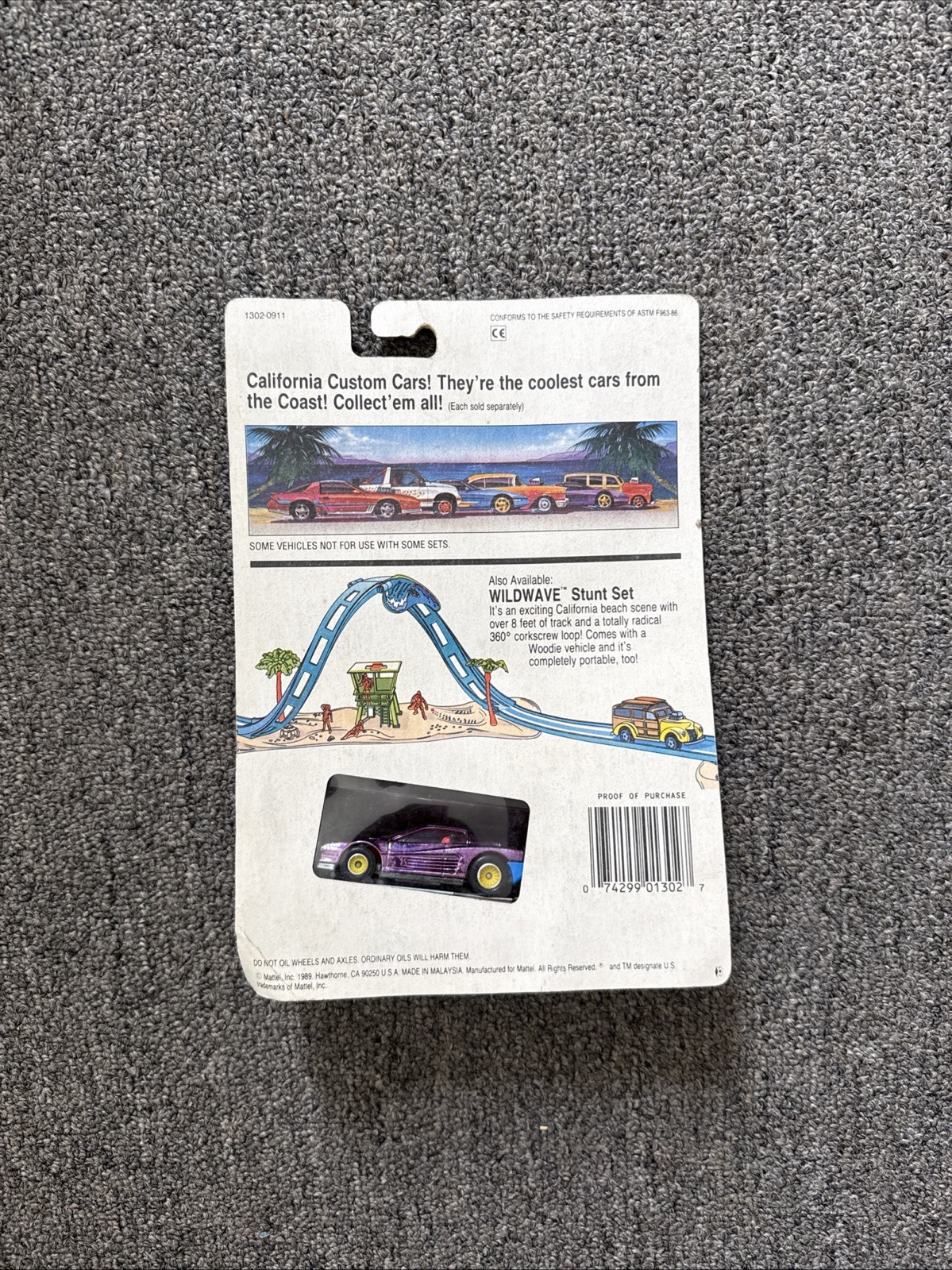 Hot Wheels California Custom Ferrari Blackwall Cal Custom