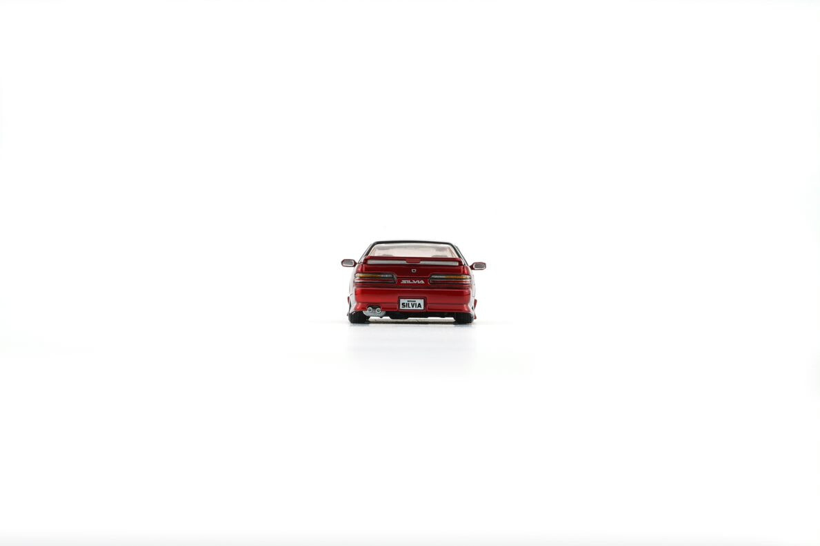 BM Creations Nissan Silvia S13 – Metallic Red – LHD 1:64 Diecast Car 64B0301