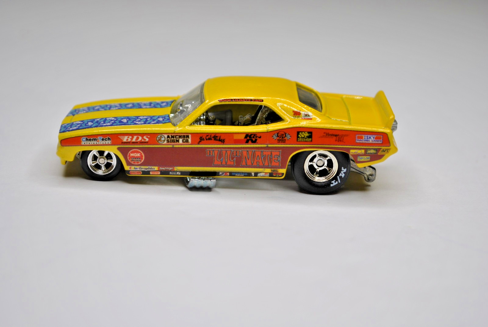 Hot Wheels Dragstrip Demons Lot of 2 Snake Prudhommes and Lil Nate Plymouth Cuda