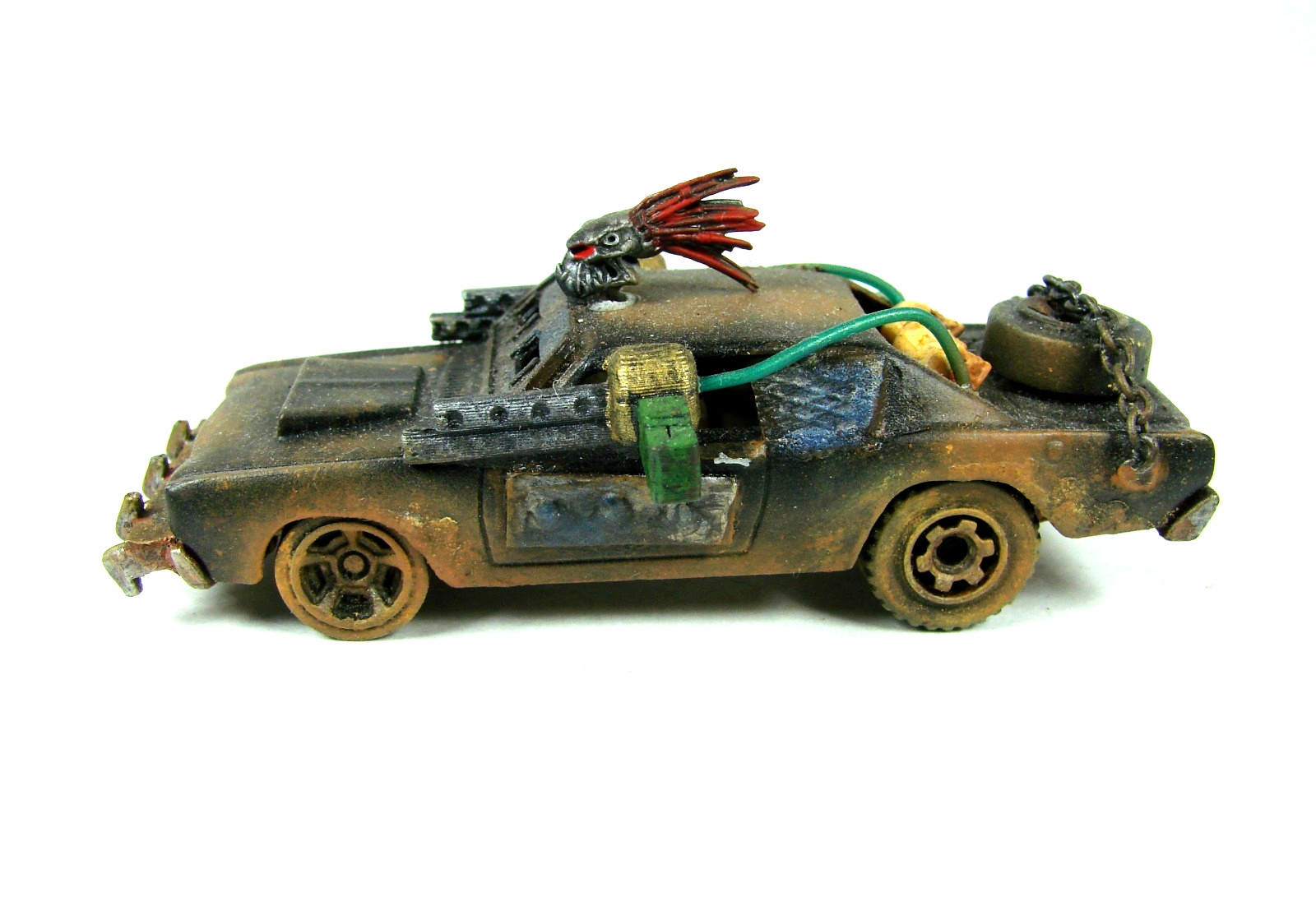 Gaslands 68 Dodge Dart Custom Hot Wheels Diecast 1/64 Mad Max Wastelands