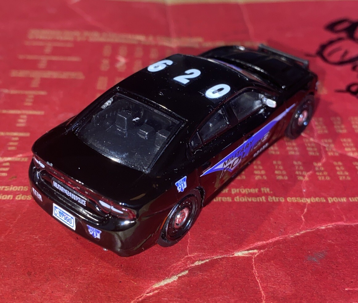 2021 Dodge Charger Pursuit United States Military Police Unit 1 Of 1 Kitbash
