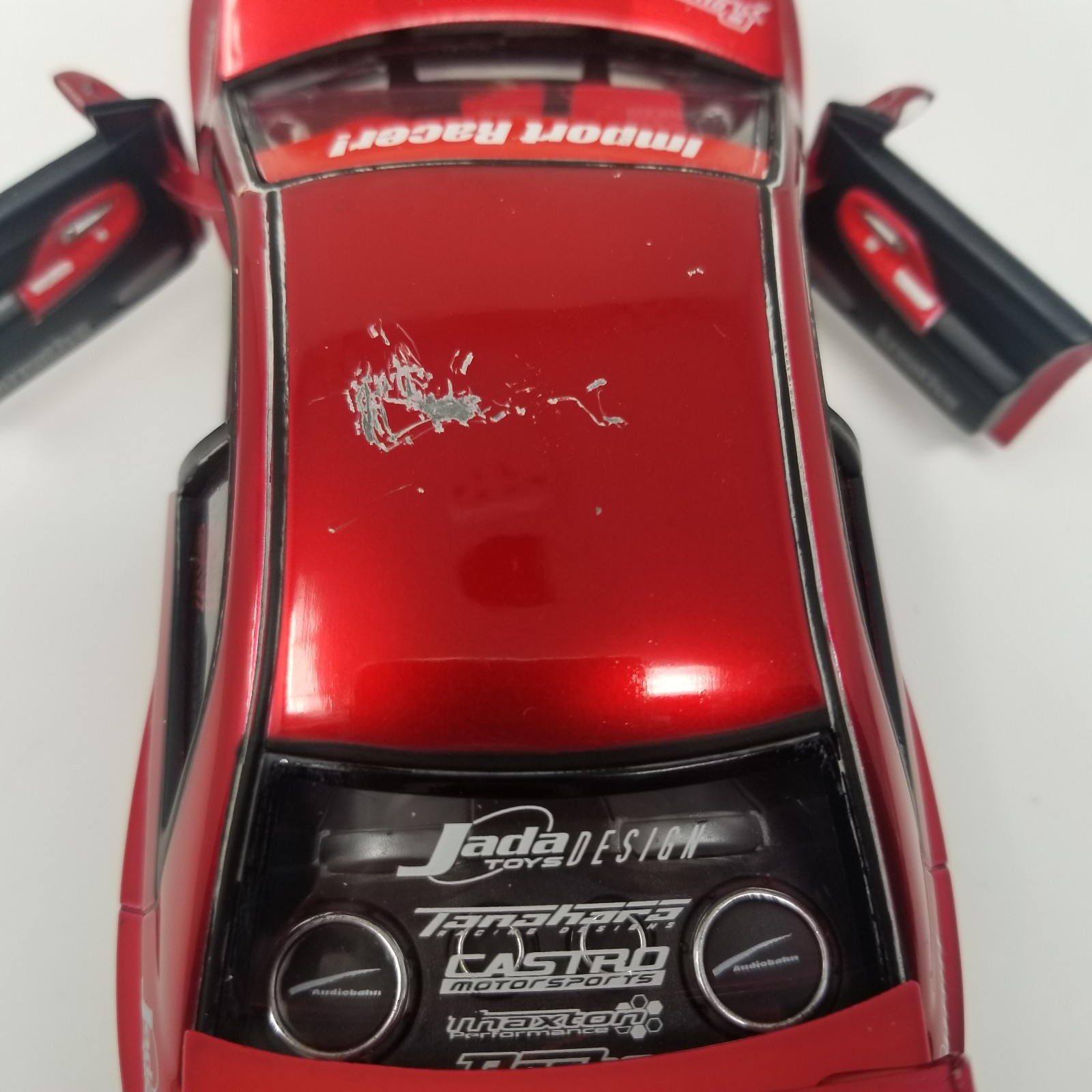 Jada Toys Import Racer 1:24 Scale Red Subaru Impreza WRX STi