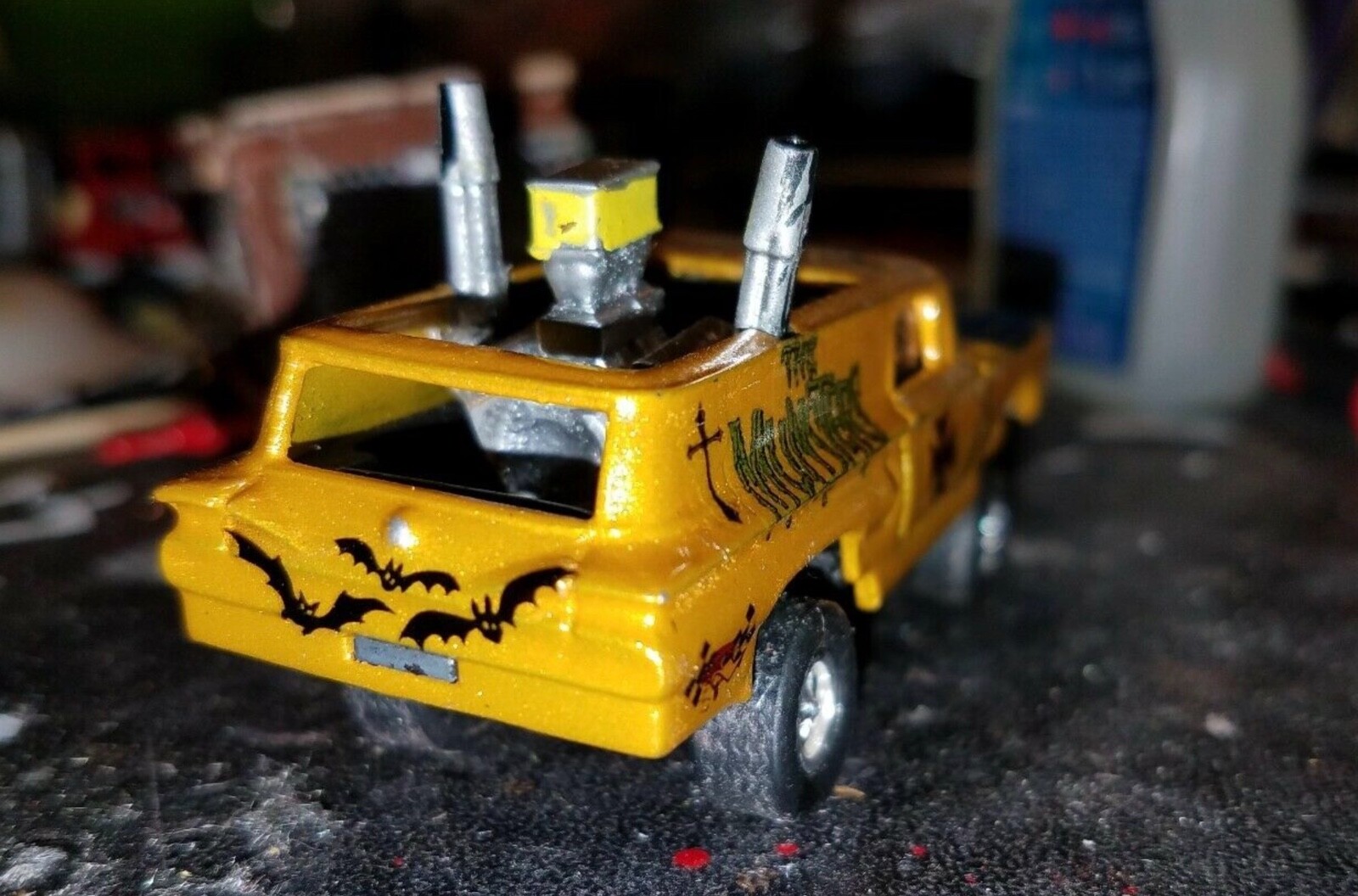 MUNSTERS 1:64, 1:43, 1:32 or 1:24 scale WATER-SLIDE DECALS HOT WHEELS MODEL CAR