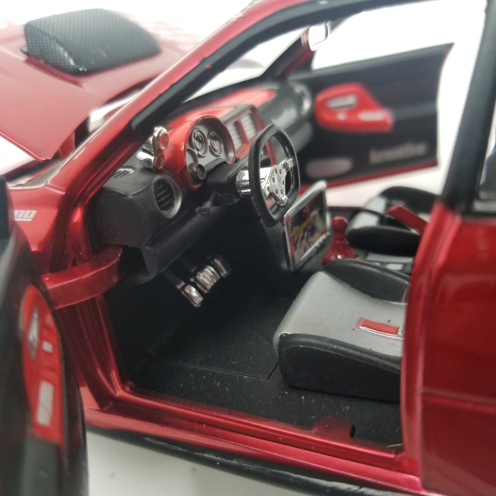 Jada Toys Import Racer 1:24 Scale Red Subaru Impreza WRX STi
