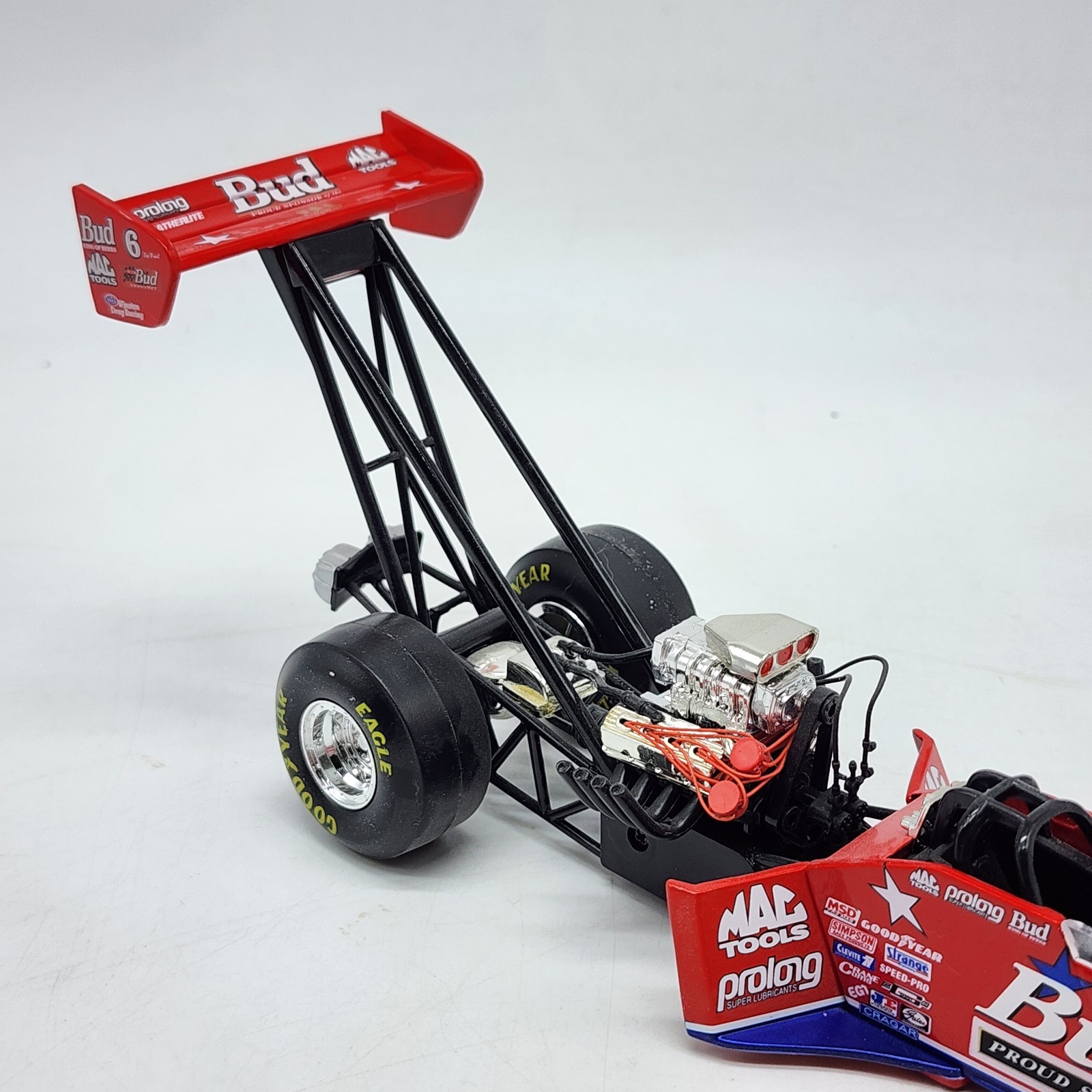 55D 2000 Kenny Bernstein Budweiser US Olympic Team NHRA Top Fuel Dragster 1/24