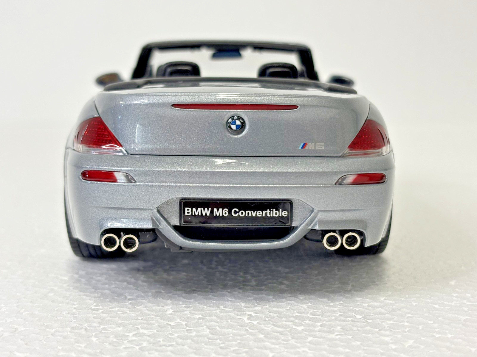 Rare * BMW M6 Convertible / Cabrio * Kyosho * 1/18 * Hard Top * Dark Gray * New