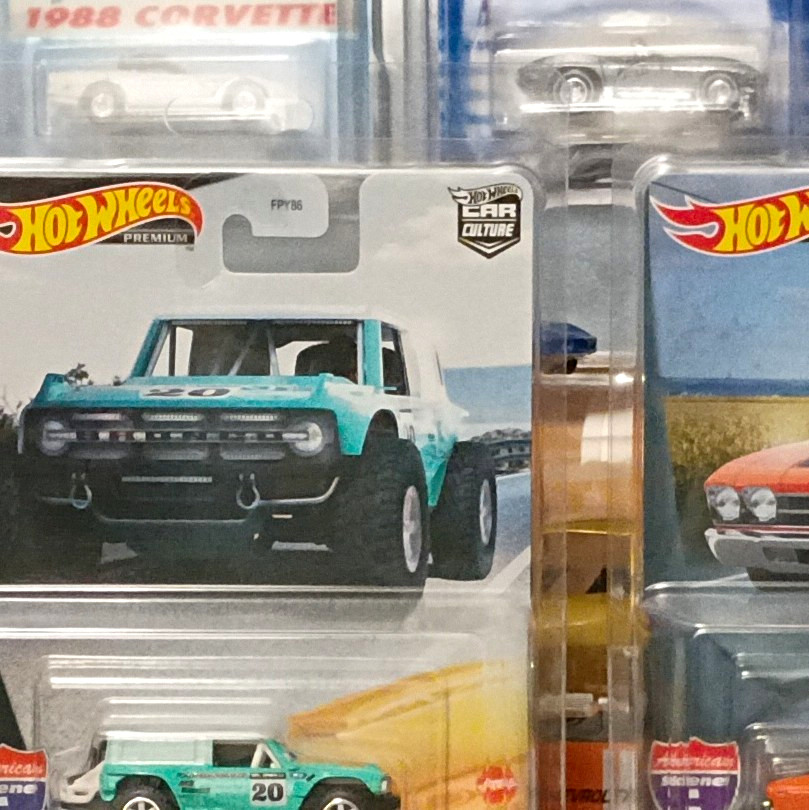 Hot Wheels Car Culture American Scene Full Set With Chase Car