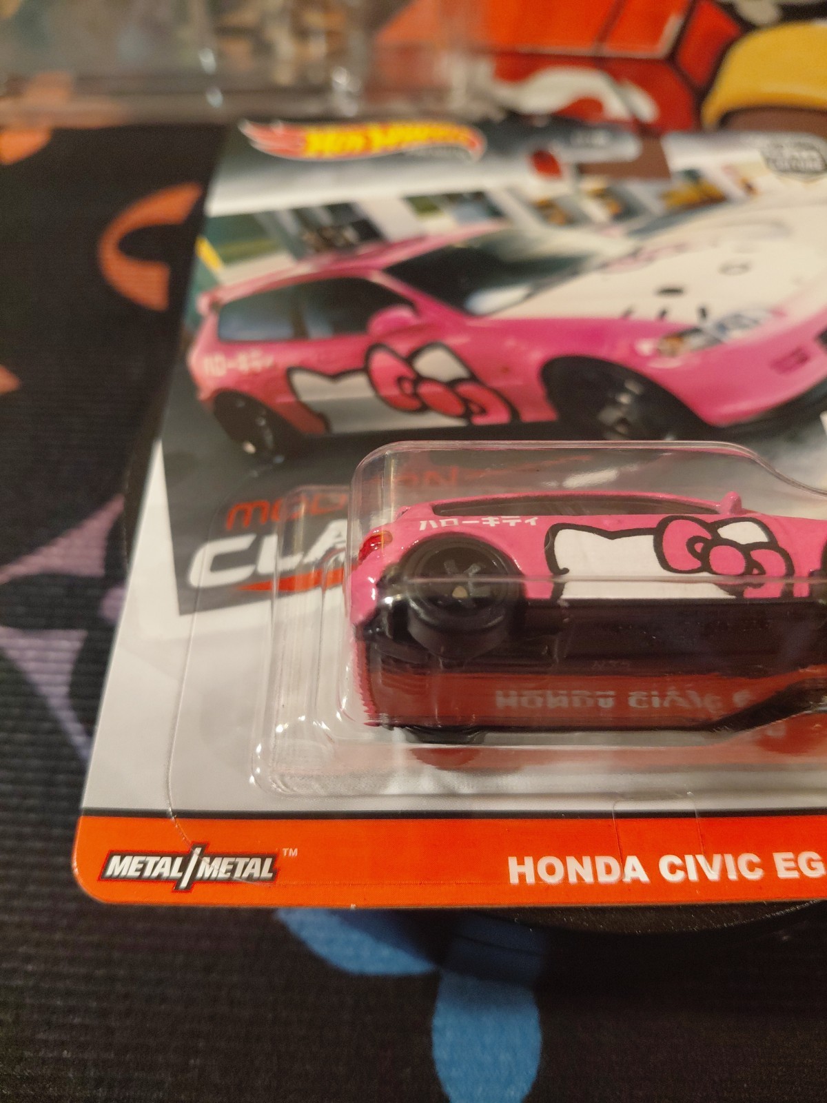 Hot Wheels Modern Classics 1/5 FPY86 Honda Civic EG Hello Kitty – Pink