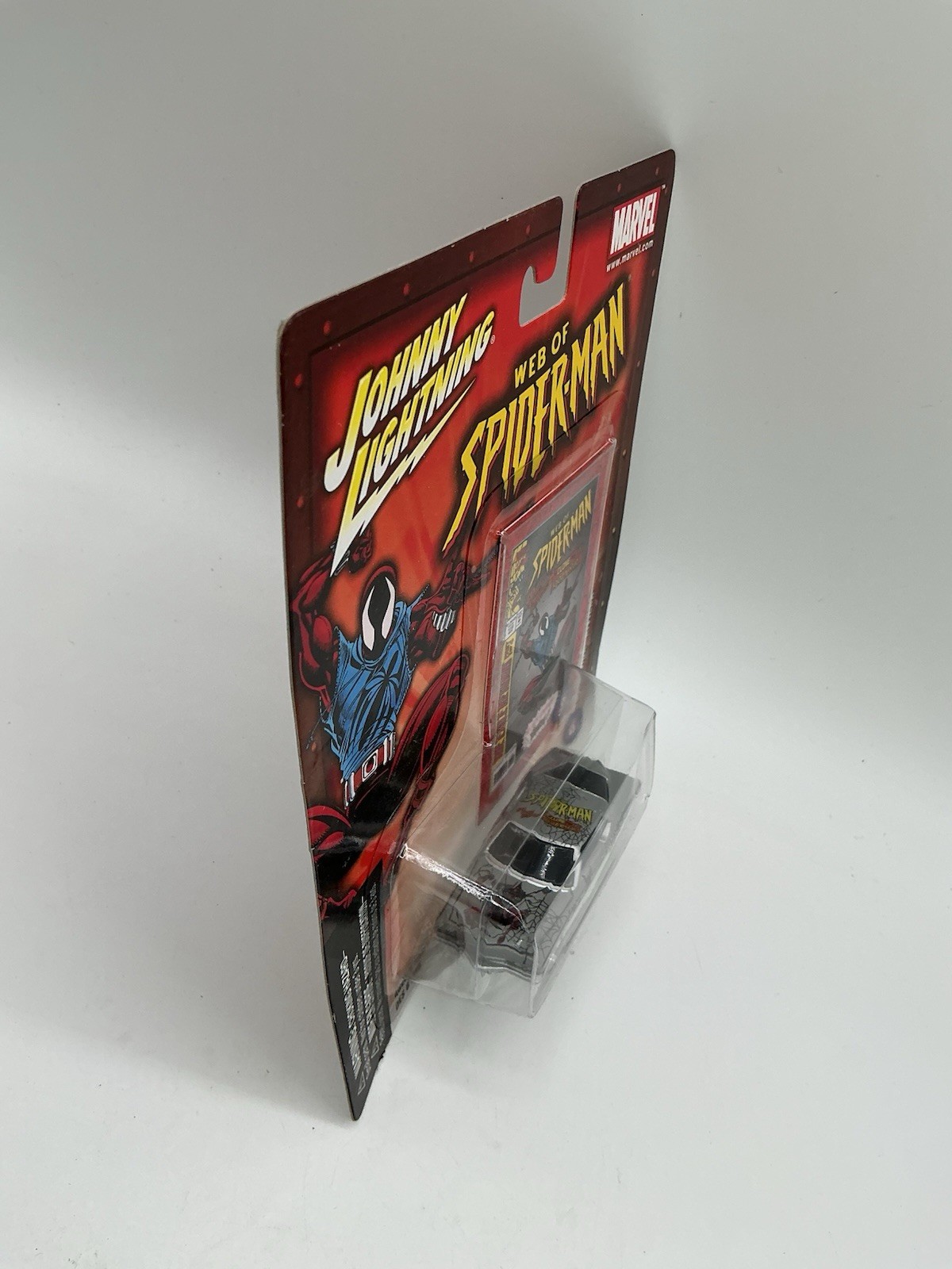 Johnny Lightning 1972 Buick Riviera Spider-Man 1:64 car & Card- Z 50