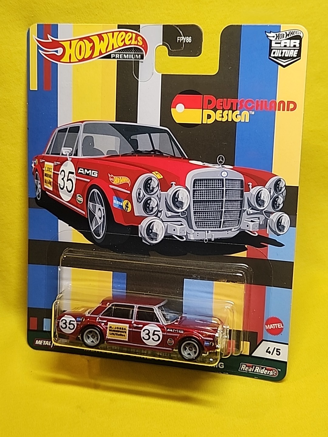 2020 Hot Wheels Mercedes-Benz 300 SEL 6.8 Deutschland Design Premium NIP 🔥(A5)