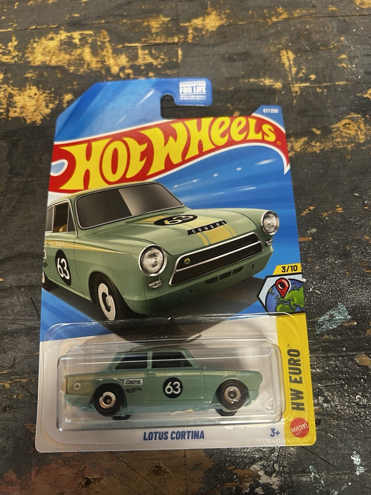Hot Wheels HW Euro Lotus Cortina 1965 1:64 Diecast DOLLAR TREE EXCLUSIVE