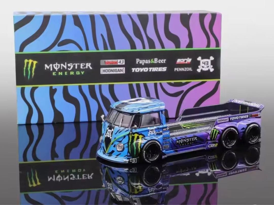 Monster Energy Hoonigan Pickup Trailer Model Unused