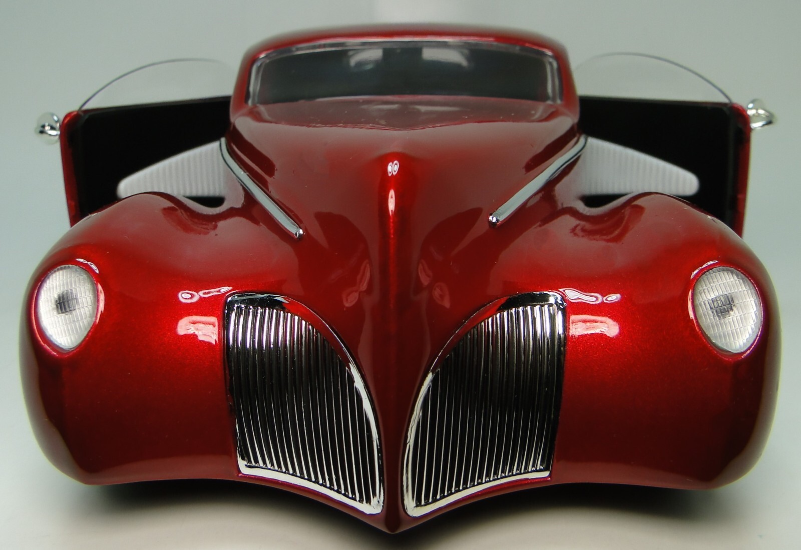 Hot Rod Ford Mecury Merc Chopped Dragster1:18Race Car Racing12Custom24Racer Red