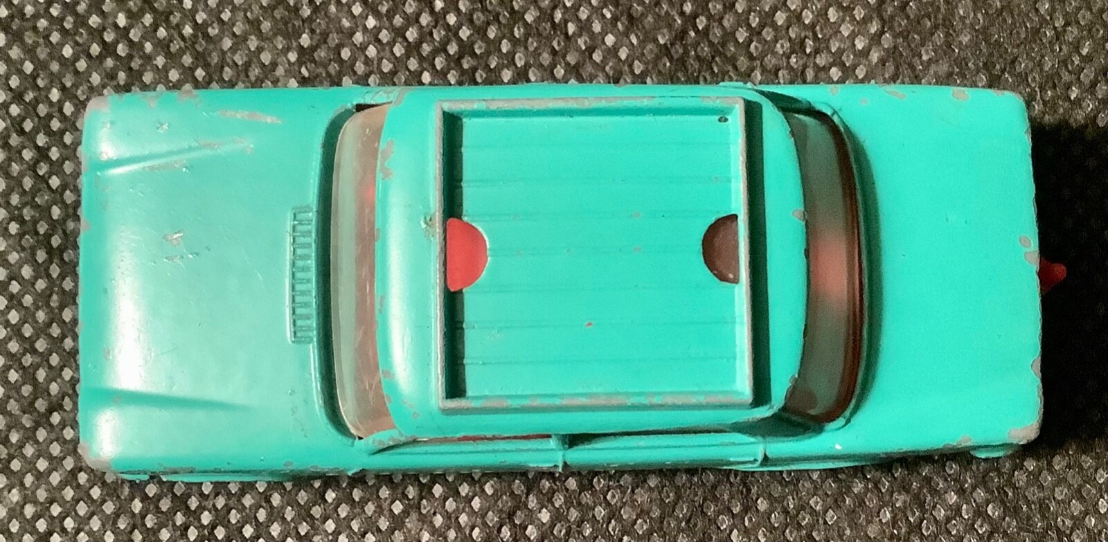 Lesney Matchbox No. 56 Fiat 1500 Car Teal Made in United Kingdom