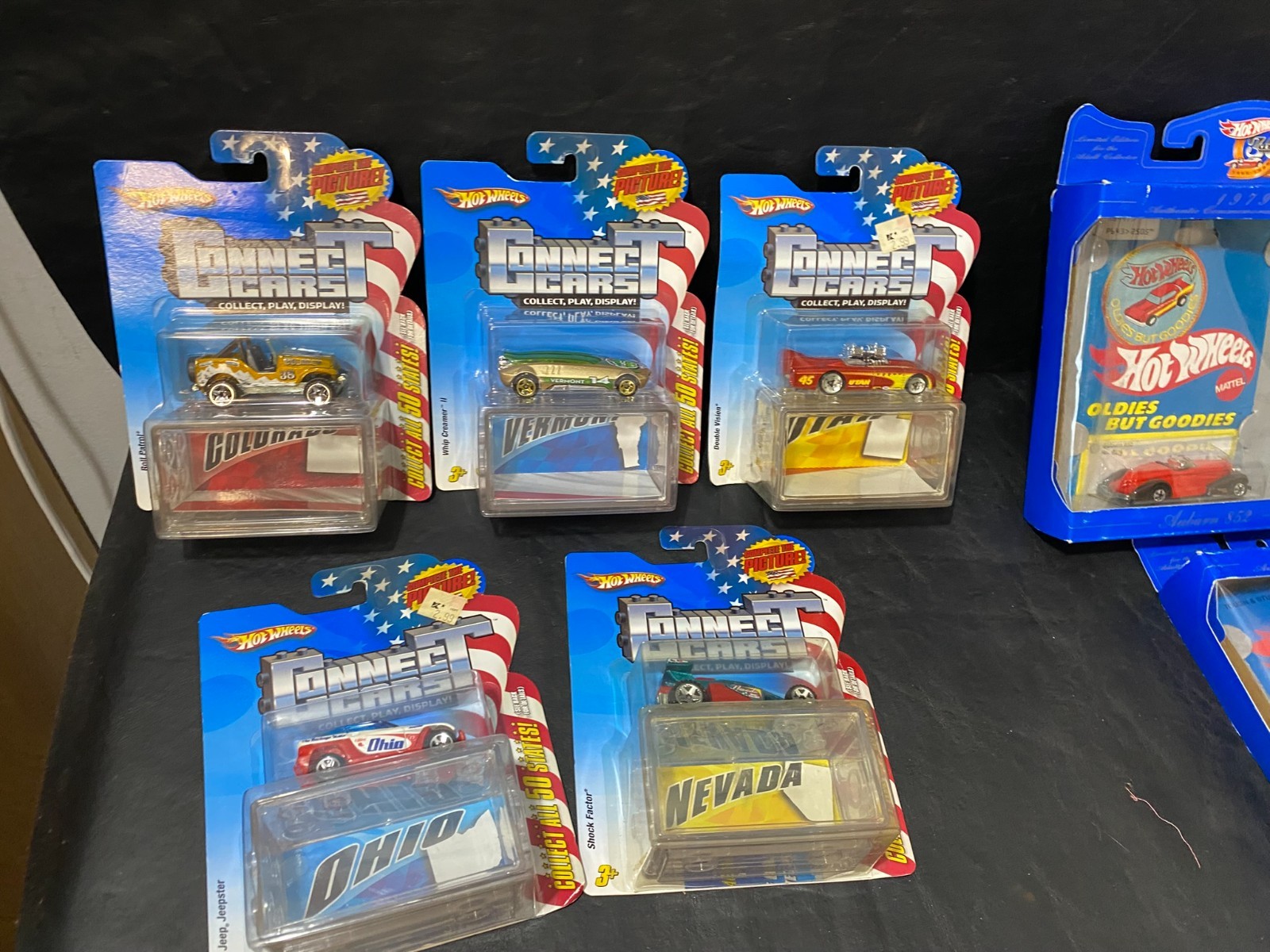 Hot Wheels 30th anniversary & Connect Cars diecast lot 1:64 w/ dragster