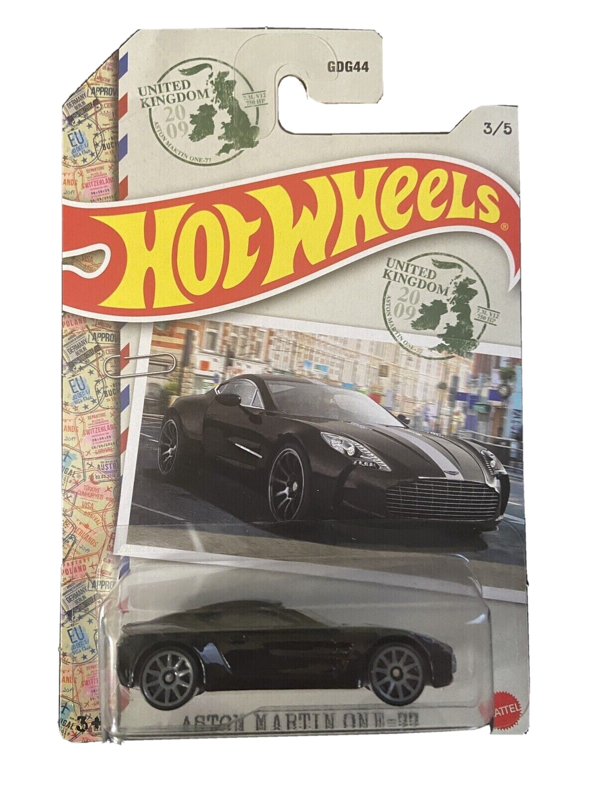 Aston Martin One-77 /United Kingdom / World Class Racers / Hot Wheels 2022