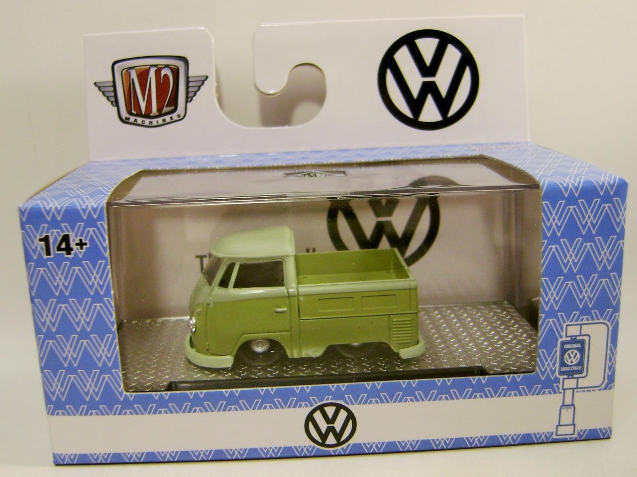 1960 ’60 VW SINGLE CAB PICKUP TRUCK AUTO-TRUCKS R75 M2 MACHINES DIECAST 2022