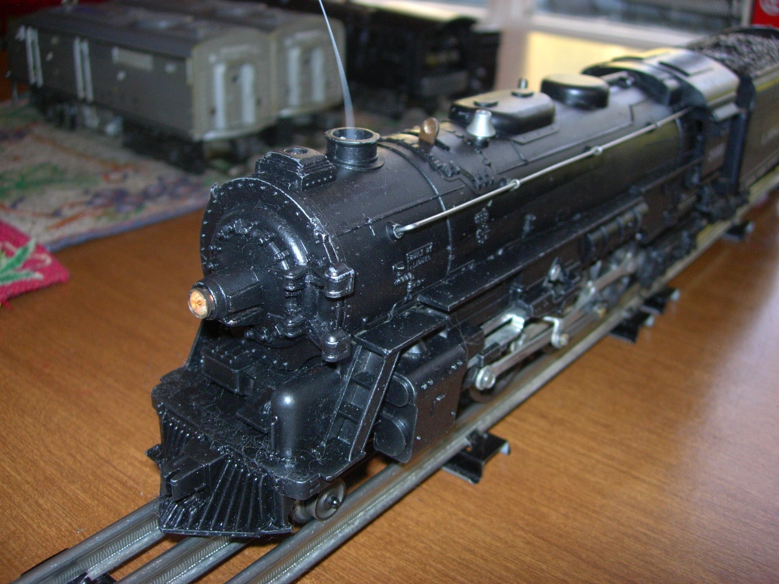 HERE IS A NICE LIONEL #2055 O/027 GAUGE 4-6-4 DIE-CAST “HUDSON” ENGINE/TENDER A1