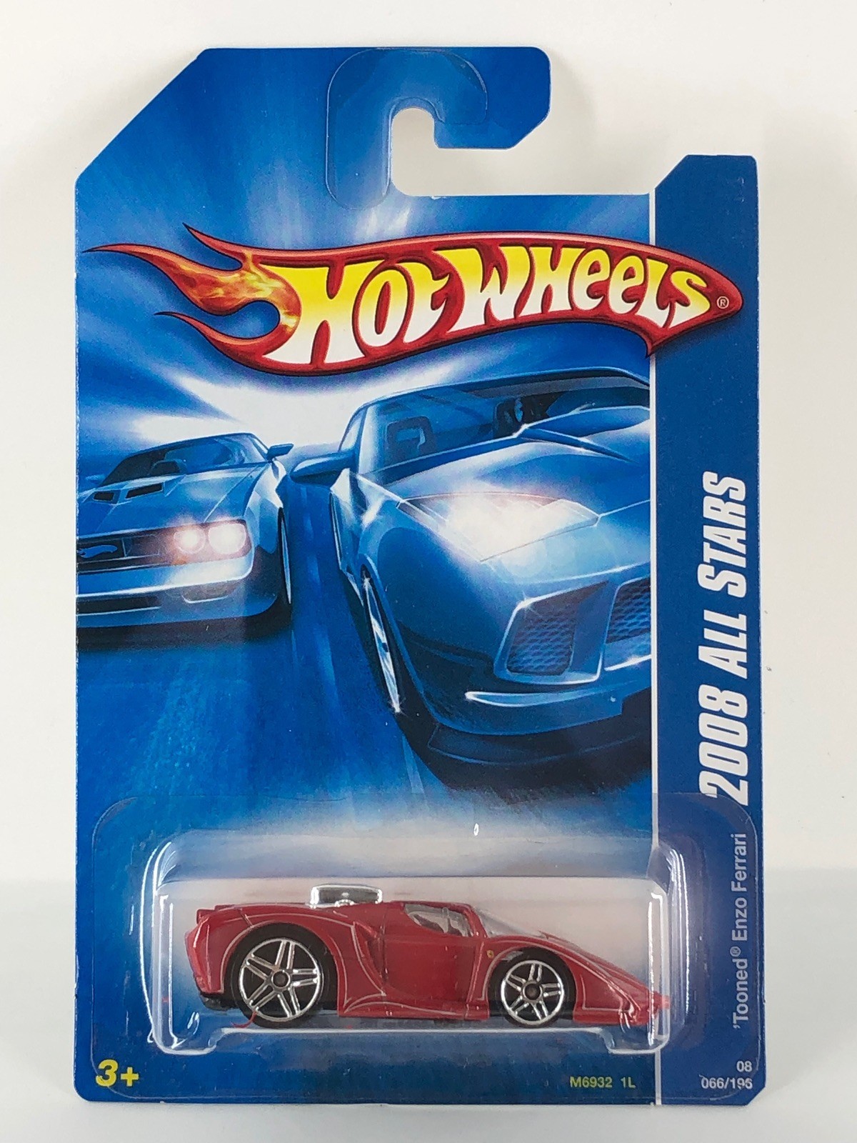 Hot Wheels ‘Tooned Enzo Ferrari Red 2008 All Stars 66/196