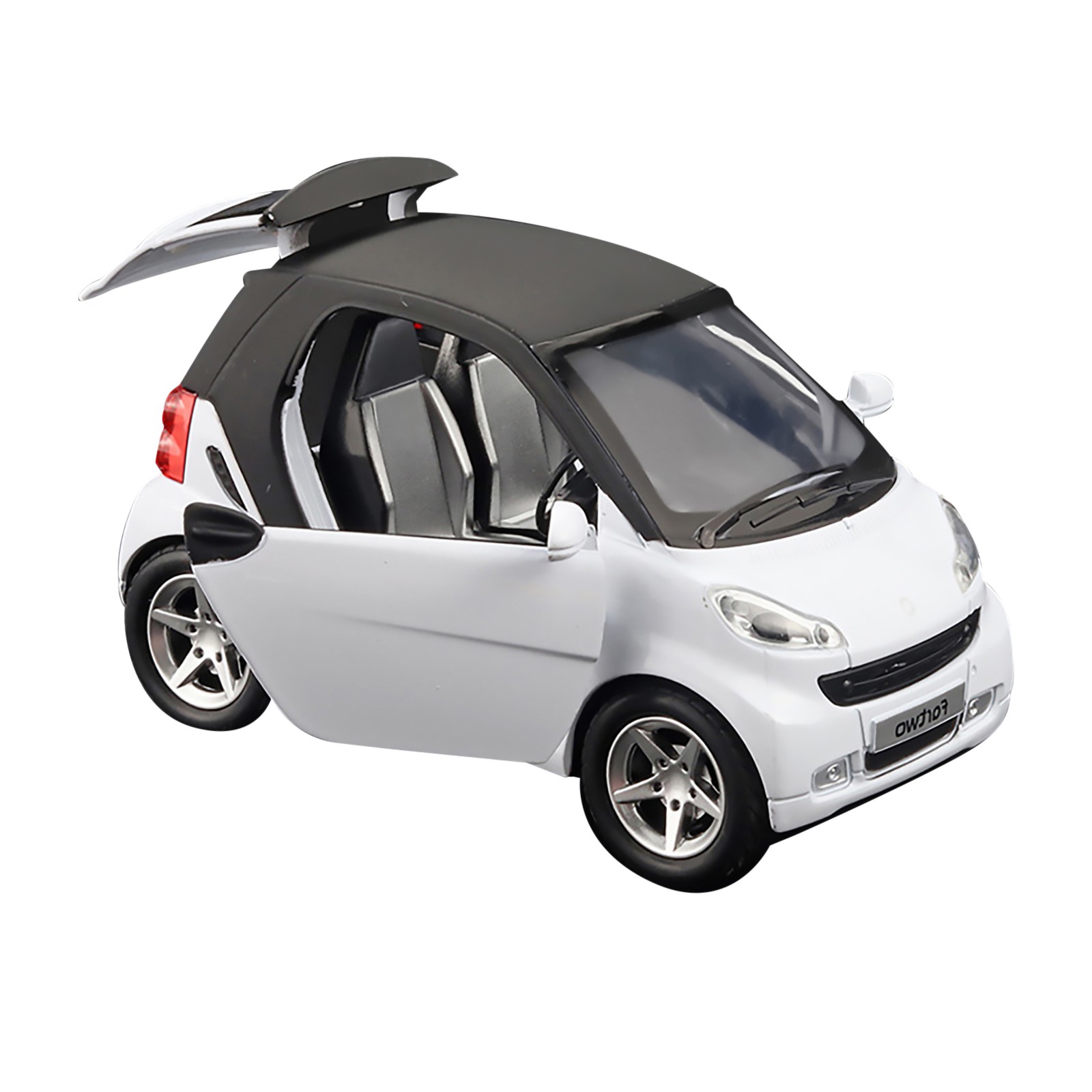 1:32 Car Model Diecast Toy Vehicle Collection Kids Pull Back For Smart ForTwo