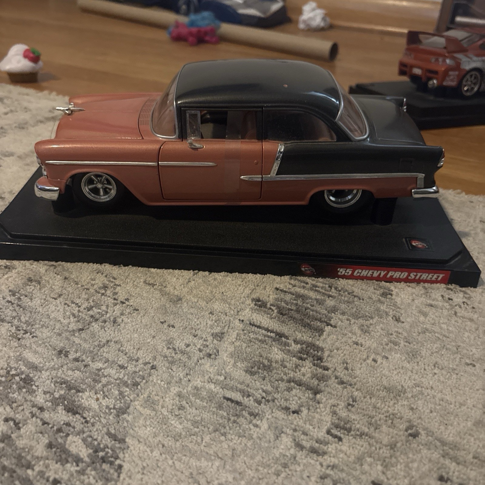 Rare Chevrolet Race Car 1955 55 Chevy Classic 1 18 Dragster Custom Hot Rod RARE