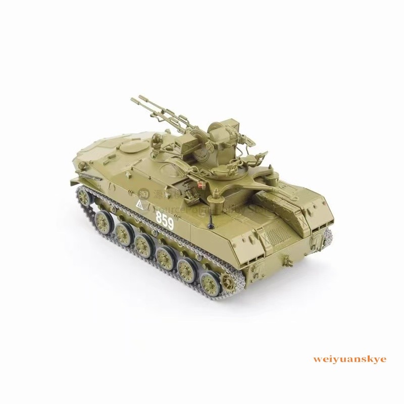 1:43 BTR-ZD Soviet BTR-ZD Self-Defense Artillery Tank Model Display Toy SSM3047