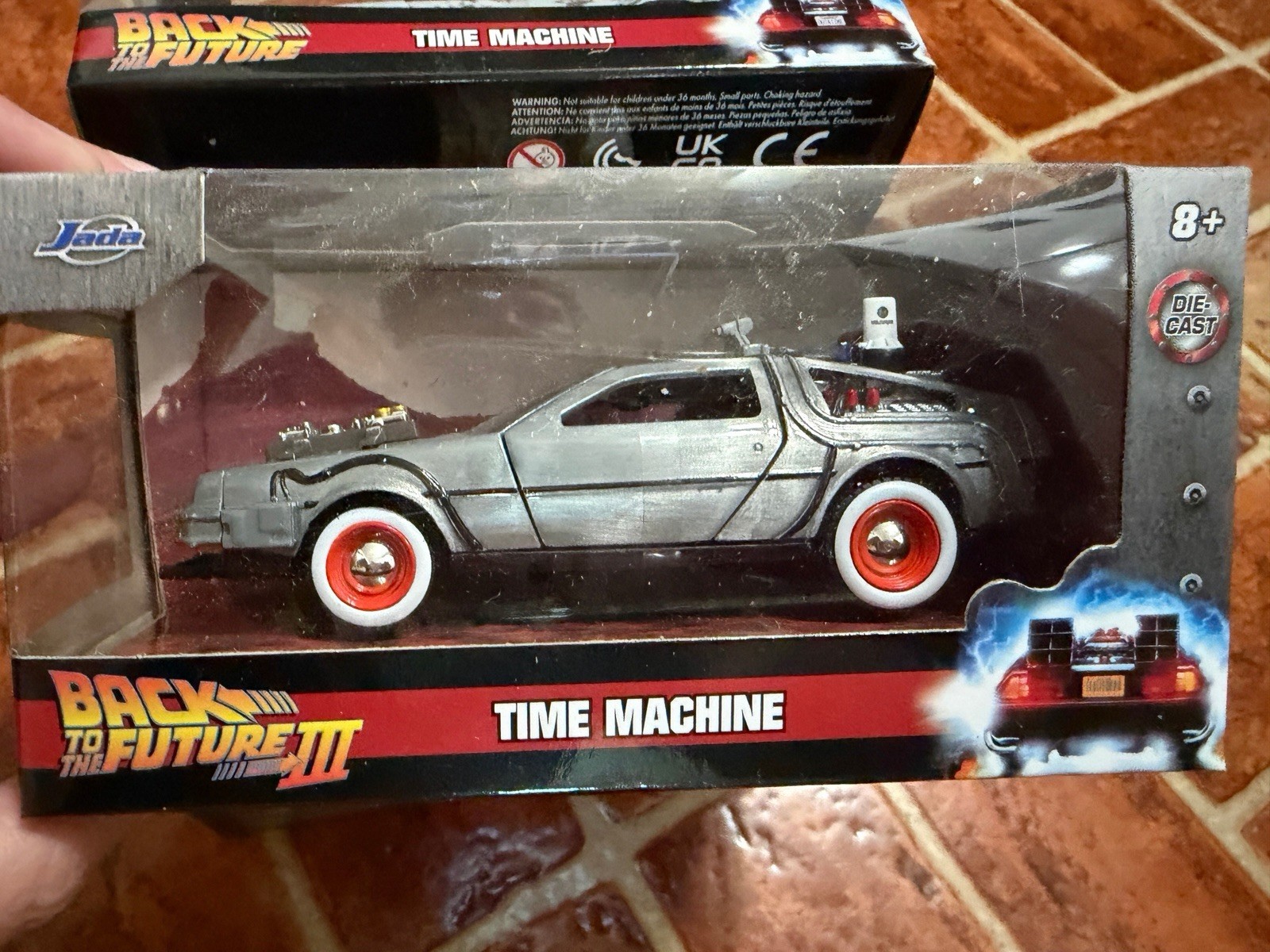 5 New Jada Hollywood Back To The Future Time Machine Delorean 1:32 Diecast Cars