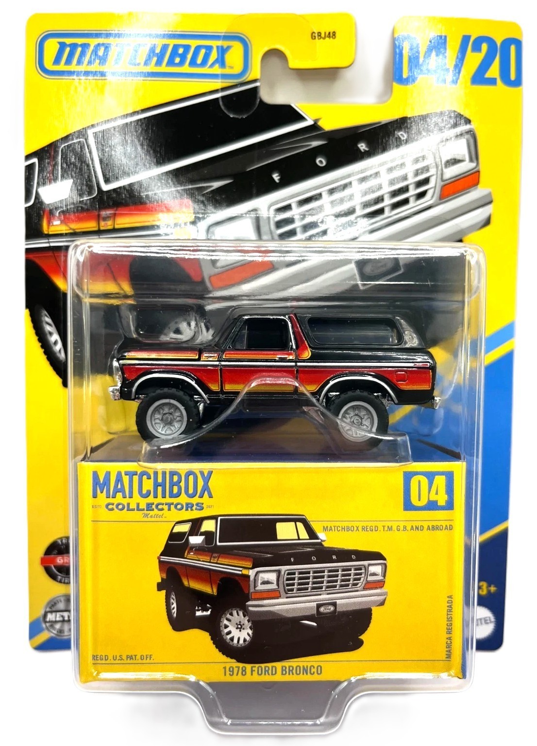 1978 Ford Bronco Matchbox Collectors Rare 04/20