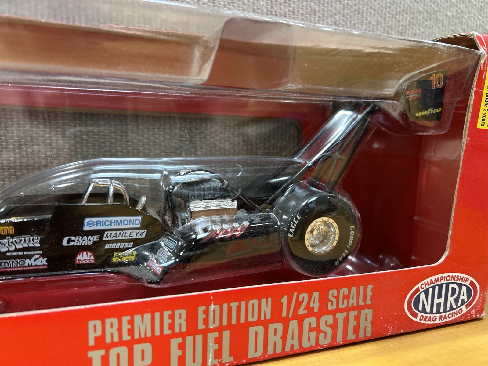 Racing Champions Premier 1/24 Keystone Top Fuel NHRA Dragster Joe Amato 1996 New