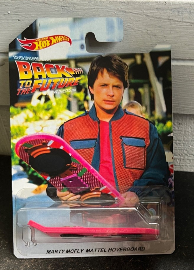 BACK TO THE FUTURE MARTY MC FLY HOVERBOARD package deal doc transmitter miniatur