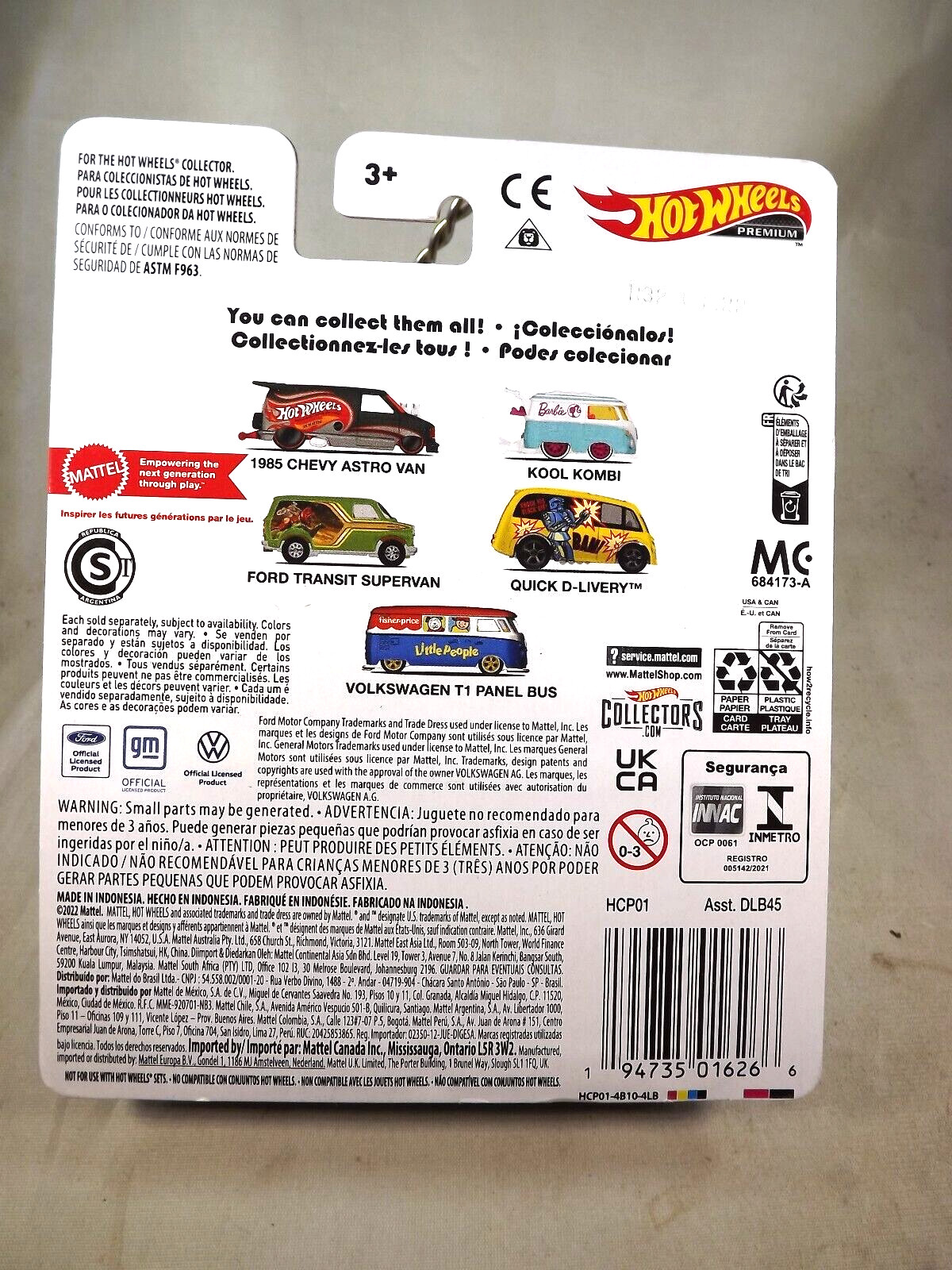 2023 Hot Wheels Premium Mattel-Masters of the Universe 3/5 FORD TRANSIT SUPERVAN