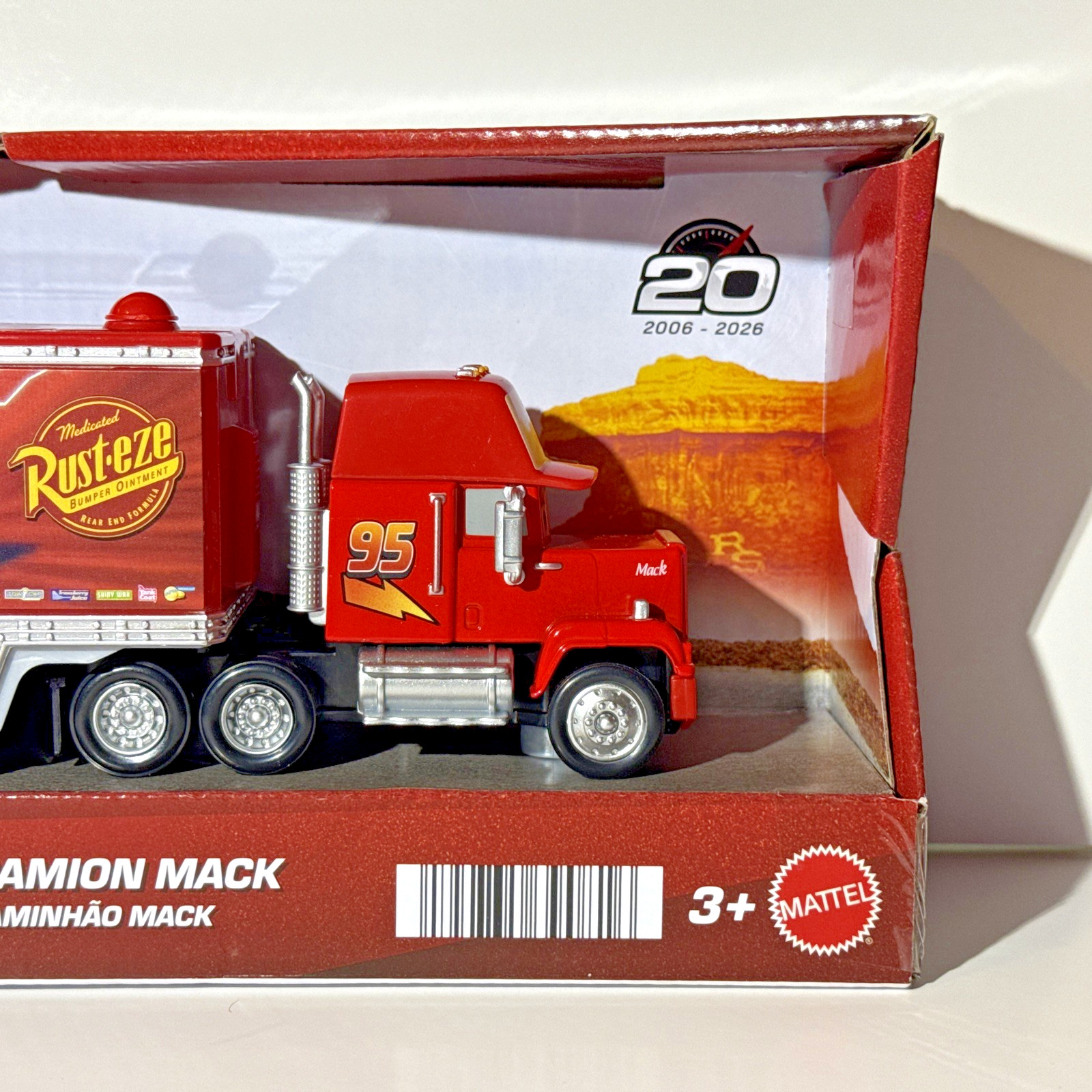 Disney Pixar Cars Mack Hauler Diecast Semi Truck 20th Anniversary 2026 Mattel