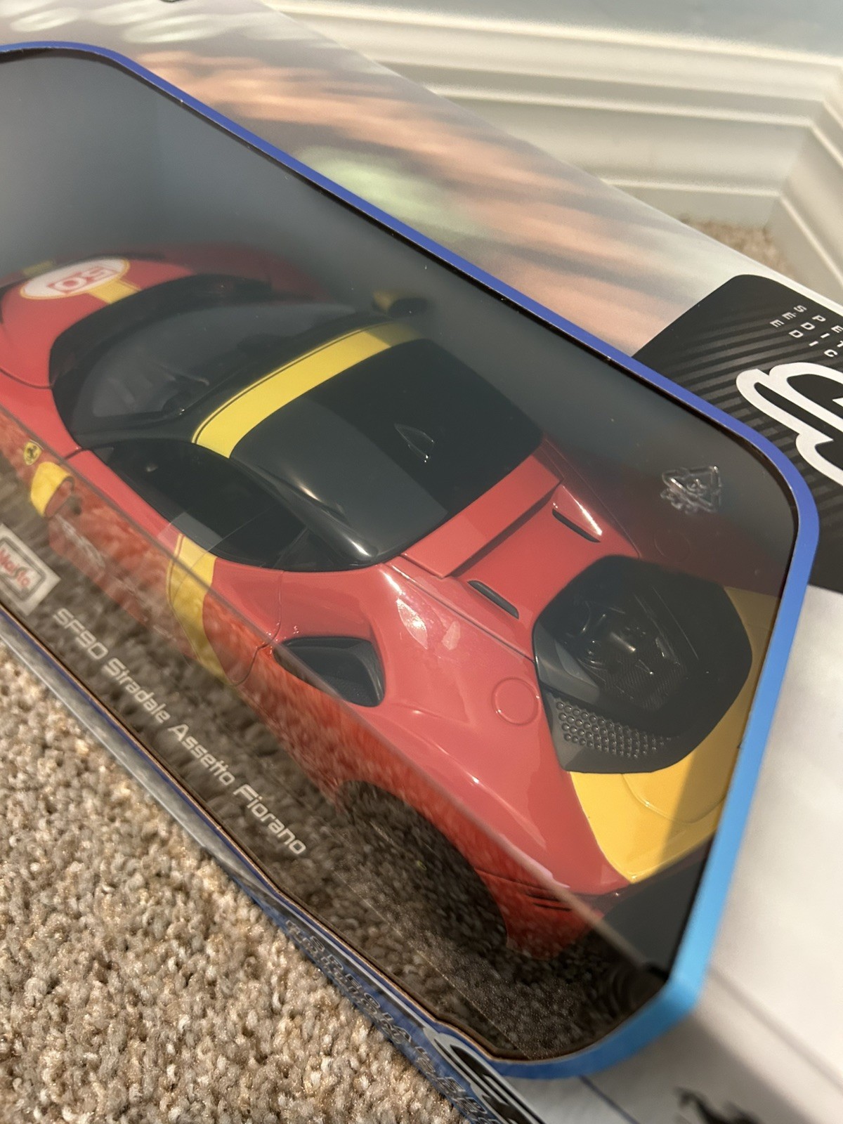 1/18 MAISTO FERRARI SF90 STRADALE ASSETTO FIORANO – NEW UNOPENED BOX – FREE SHIP