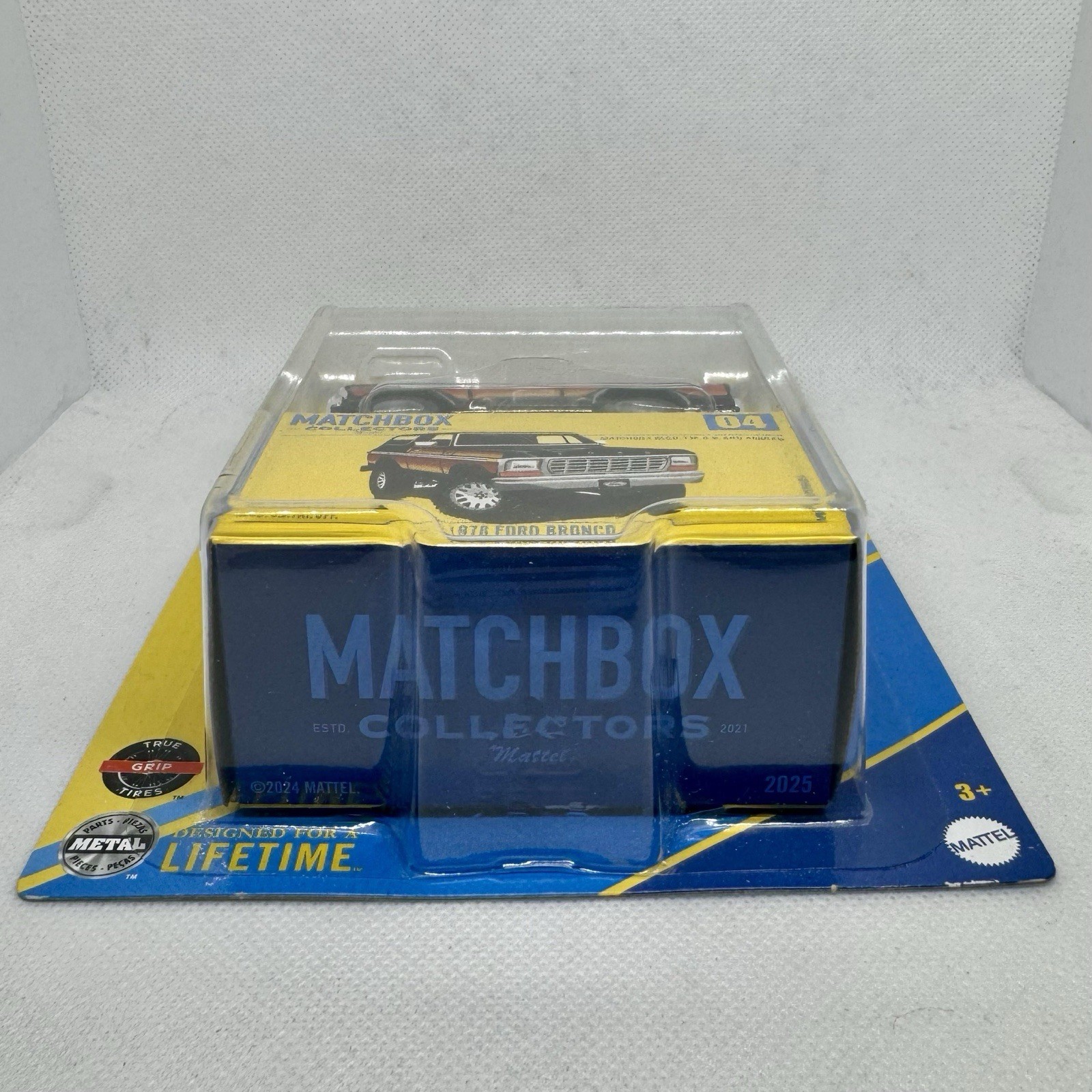 New 2025 Matchbox Collectors 1978 Ford Bronco 04/20 Premium Diecast Truck Black