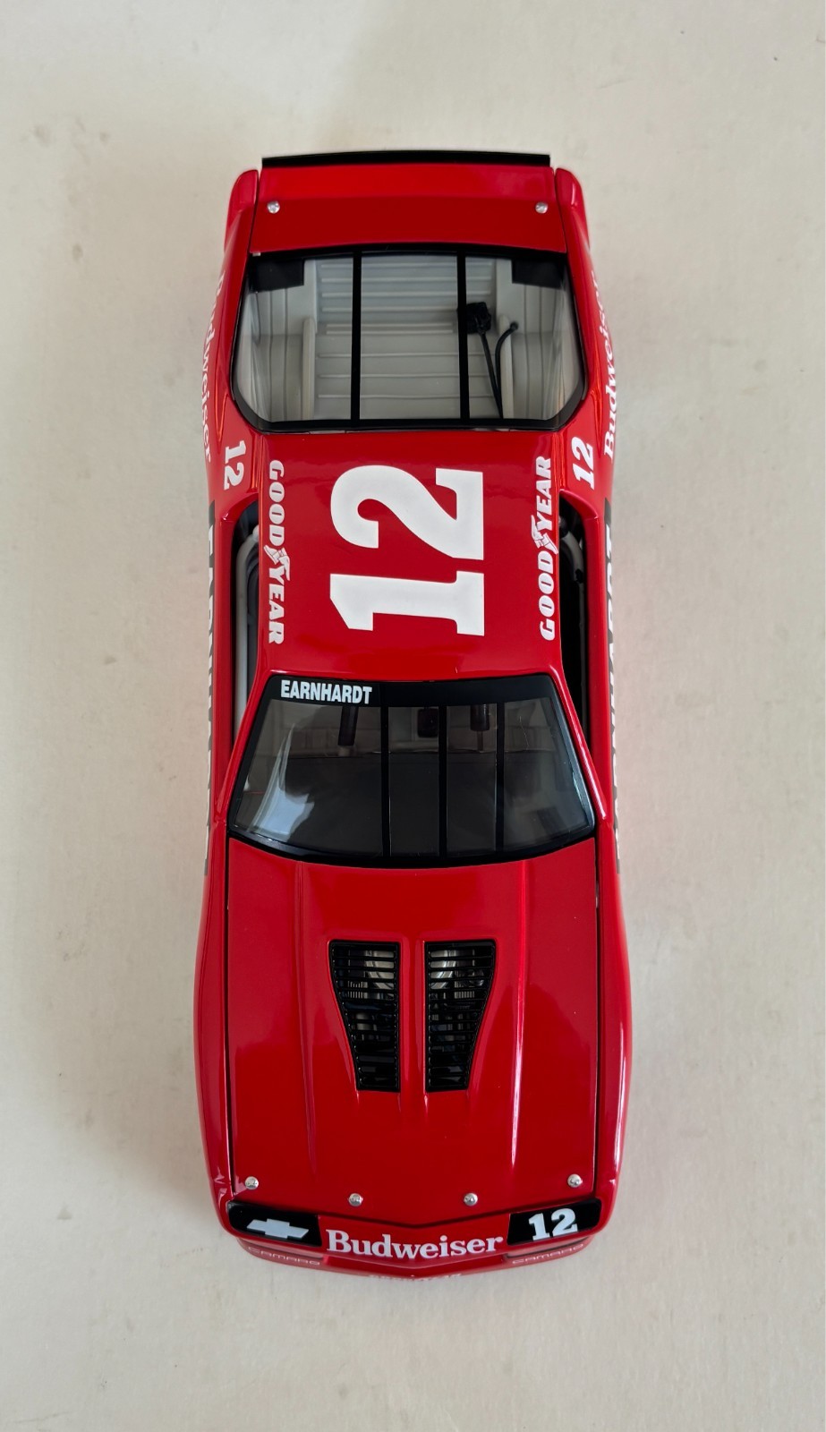 #12 Dale Earnhardt, 1987 IROC Budweiser Camaro, Action 1/24 Scale, 1 of 4,644