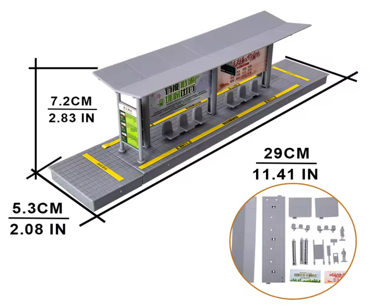 Garage + Xcar Toys DIORAMA ACCESSORIES IN 1:64 SCALE NEW !