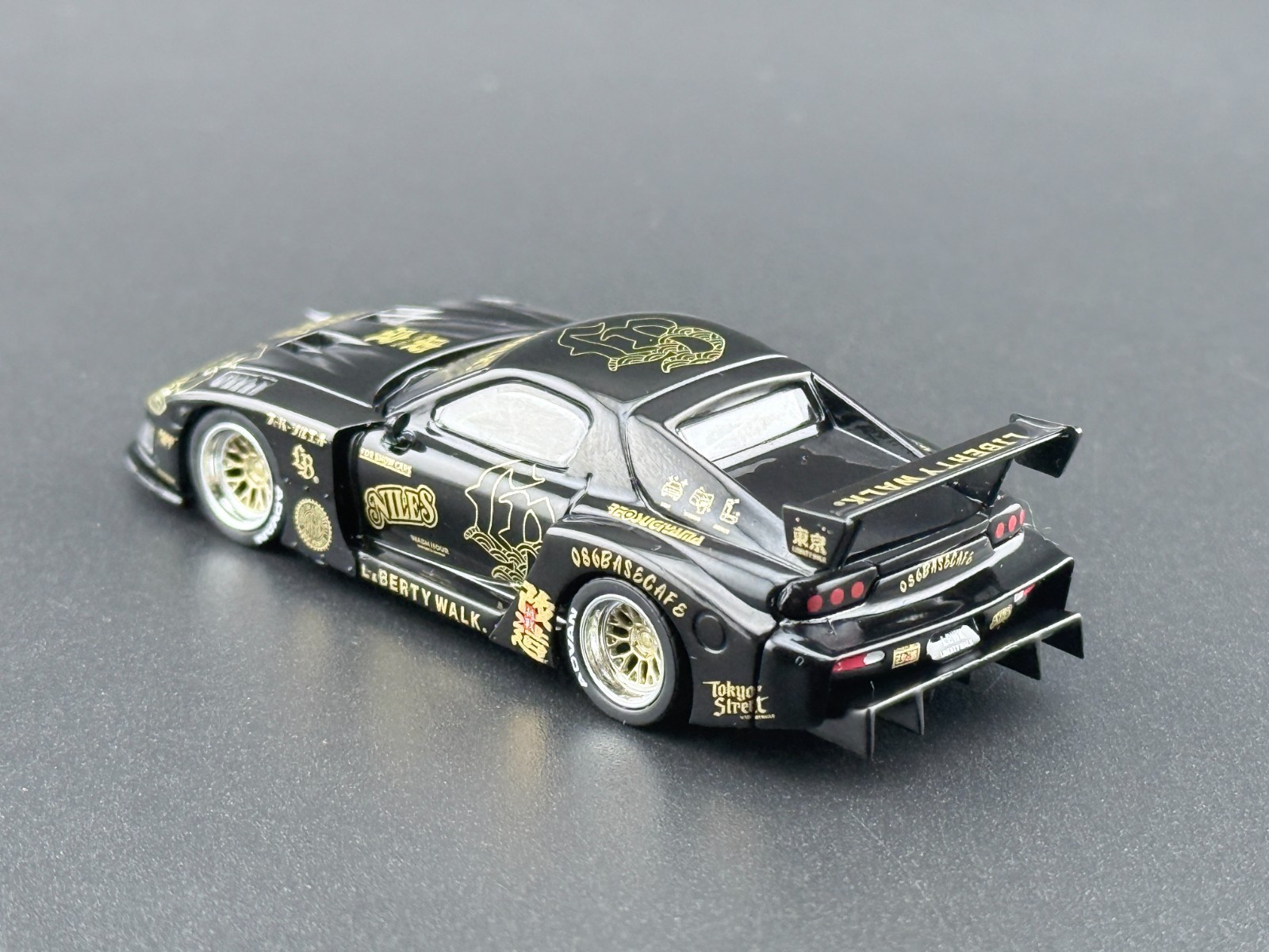 Mini GT MAZDA RX-7 LB-Super Silhouette FD-NILES Black #1101 1/64