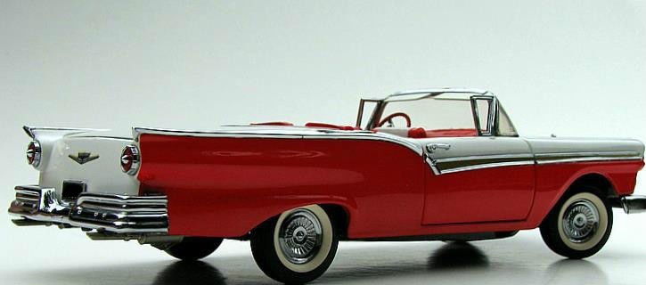 Ford Custom Built Concept Classic Car1:24Hot Rod12Race24gt18Metal Body Model1950