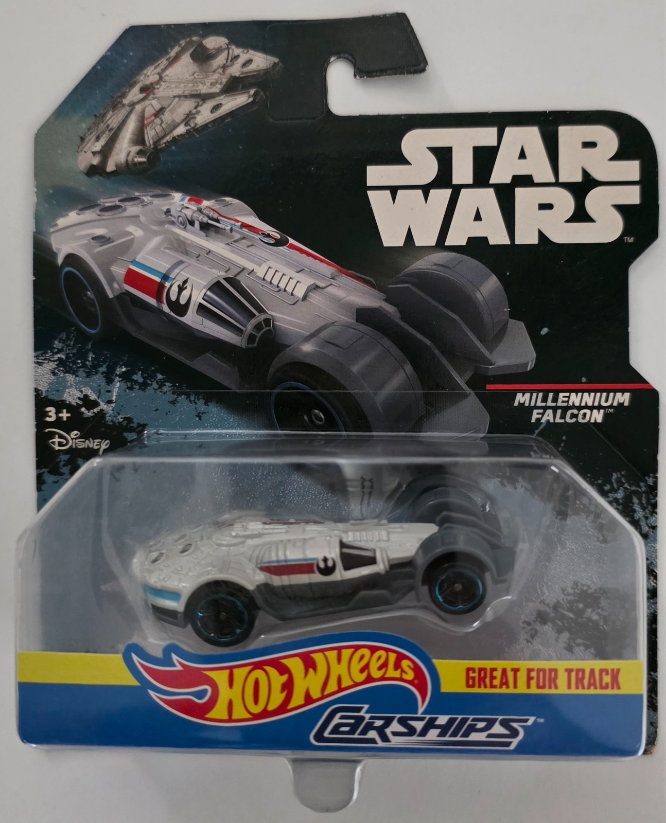 NEW Hot Wheels Star Wars Carships Millenium Falcon 2016 FREE USA SHIPPING